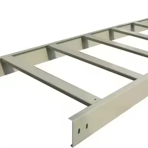 China Hoge Kwaliteit Kabel Ladder Tray Brug Geperforeerde Aluminium Spray Trog Brug Op Voorraad