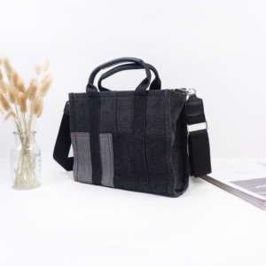 HONOUR ME primavera ed estate borsa Tote in <span class=keywords><strong>jeans</strong></span> Design Denim borsa a tracolla moda borsa personalizzata da donna Tote Bag - Product Image 4