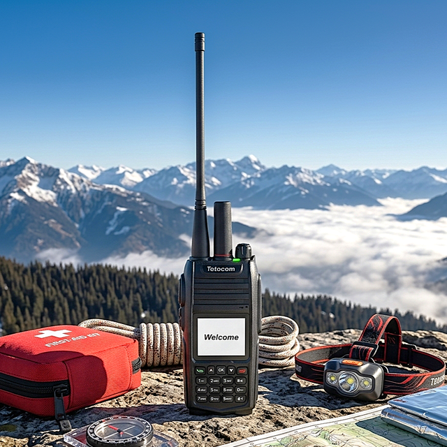 High Performance&Stable Communication K52S Dual Mode 4G LTE & UHF Radio Walkie Talkie 2W Analog 5000mAh,Accurate Positioning GPS