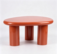 Table basse en bois moderne, portable et légère pour les petits salons