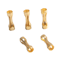Fiche banane de sécurité empilable de haute qualité de précision personnalisée Prise de câble Connecteur banane Triangle ovale Borne à cosse 4mm