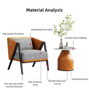 <span class=keywords><strong>Venta</strong></span> Directa de Fábrica de Sillas Modernas Minimalistas para el Hogar, Salas de Estar de Hotel Estilo Nórdico, Salas de Estar, Balcones, <span class=keywords><strong>Sillones</strong></span> - Product Image 5