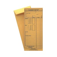 Enveloppes personnalisées imprimées en papier kraft ou manila, format C4, C5, C6, A4, A5, marron, pour dépôt de caisse, avec logo ou ficelle