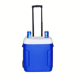 OEM/ODM Large Capacity Camping Portable Trolley <b>Ice</b> <b>Cooler</b> <b>Box</b> Portable Insulation <b>Box</b> for Outdoor Party BBQ - Product Image 2