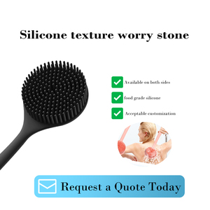 Cepillo <span class=keywords><strong>de</strong></span> baño <span class=keywords><strong>de</strong></span> silicona <span class=keywords><strong>de</strong></span> mango largo, cepillo exfoliante <span class=keywords><strong>de</strong></span> doble cara, cepillo <span class=keywords><strong>de</strong></span> masaje para baño, cepillo <span class=keywords><strong>de</strong></span> ducha para espalda, cepillo exfoliante <span class=keywords><strong>de</strong></span> espalda engrosado - Product Image 1