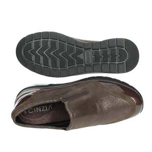 Cinzia Soft Slip On Flat pour femme, marron, taille 39 - Product Image 6
