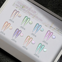 Fournisseur professionnel de produits pour les ongles, échantillon gratuit, ventes chaudes, gel d'extension à paillettes longue durée, sans HEMA ni TPO, à faire tremper, brillant