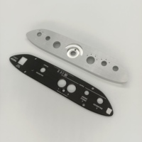 Amplificateur Cnc personnalisé panneau avant plaque frontale en aluminium panneau avant plaque signalétique en aluminium anneau de décoration