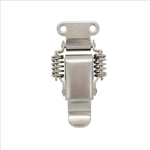 Thép không gỉ kẽm mạ chuyển đổi chốt mùa xuân vẽ <span class=keywords><strong>Hasp</strong></span> kẹp kim loại có thể điều chỉnh chốt cho hộp carton - Product Image 1