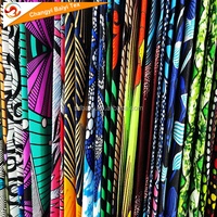 Tissu en Coton Imprimé Wax Africain en Gros d'Usine ODM OEM Ankara pour Vêtements & Tissu Pagne Wax Coton 100% Batik Original
