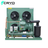 Unité de condensation industrielle de type ouvert avec compresseur scroll et moteur pour un fonctionnement écologique stable et des performances durables