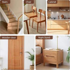 Penne Ritocco per Mobili, Ripristinatore Portatile per Difetti su Legno Duro, per Porte, Tavoli e Mobili in Legno, Ripara Punti Danneggiati - Product Image 6