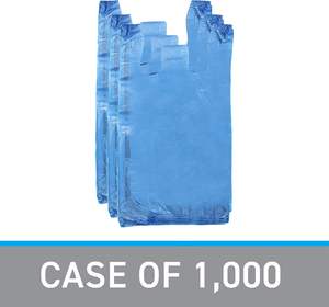 Bolsas de Compras de Plástico PE Biodegradable y Duraderas para Empaque, Comida para Llevar, Tiendas de Conveniencia, Tiendas de Segunda Mano y Boutiques - Product Image 2