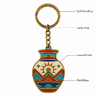 Porte-clés émaillé personnalisé Esprit de la Forêt d'Automne, plaqué or de qualité supérieure, motif feuille, masque et animal, souvenir pour cadeau et collection
