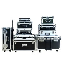 Caisse de transport pour câbles utilitaires, caisse de vol pour DJ, équipement audio et d'éclairage de scène, armoire de rangement pour câbles