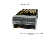 Serveur GPU Supermicro SYS-521GE-TNRT 5U, double processeur Intel Xeon, 10 GPU, PCIe 5.0, IA, apprentissage profond, LLM, HPC, montage en rack, calcul en centre de données