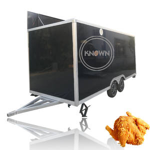 Camiones de Comida Remolcables de Buena Calidad, Remolques de Comida Móviles con Barbacoa, Totalmente Equipados, Quiosco de Venta de Comida - Product Image 5