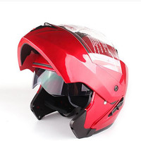 Casque de moto intégral modulaire DFG 2026 à prix réduit, en ABS haute densité, avec double visière PC anti-rayures et fixation rapide, certifié DOT