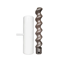 Rotor et stator D7-2.5 pour machine de pulvérisation et de plâtrage D6-3 D7-2.5 D8-2 Rotor et stator pour pompe à vis PFT