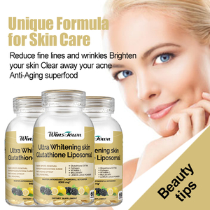 OEM ODM sıcak satış l-glutatyon kollajen C vitamini limon kapsül cilt beyazlatma aydınlatma kollajen kapsül parlayan cilt için - Product Image 2