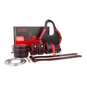 Oathfire Master Control <b>Harness</b> Body StrapOn <b>Harness</b> with Collar Belt for <b>Man</b> Bondage Sex Restraints Leather Strap Belt Pleasure - Product Image 5
