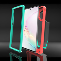 Geruide-funda de teléfono transparente para Samsung Galaxy Note 10/10 Pro, cubierta de Color combinado de mejor calidad