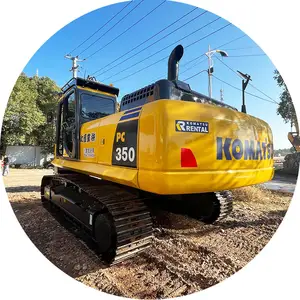 지구 이동 35 톤 중고 komatsu pc350-7 pc350 굴삭기 굴착기 굴착기 건설 엔지니어링 기계 저렴한 판매