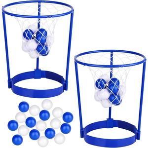 2 packs de bandeaux de <span class=keywords><strong>basket</strong></span>-ball pour enfants et adultes avec 20 balles, bandeau réglable en filet pour panier et cadeau d'anniversaire. - Product Image 6