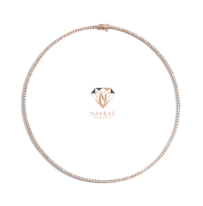 Collar de Cadena de Tenis de Moissanita de Excelente Calidad, Joyería de Lujo Estilo Hip Hop para Revendedores, Disponible al Mejor Precio del Mercado - Product Image 1