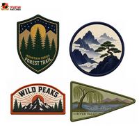 WINSTAR Fabricant de patchs brodés personnalisés en tissu, petits, thermocollants ou à coudre, pour vêtements, casquettes de camionneur et sacs