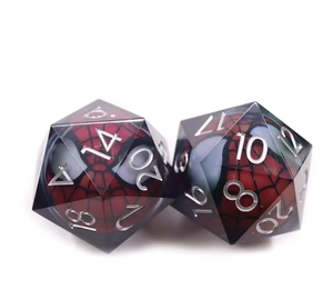 Extra Large Handcrafted <strong>20</strong> <strong>Sided</strong> Floating <strong>Dice</strong> Moving Dragon Eye D20 Resin <strong>Dice</strong> for Dungeons and Dragons - Product Image 5