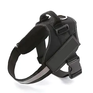 Explosion-proof reflective chest strap Heavy duty buckle waistcoat type dog pet outdoor breathable adjustable chest strap