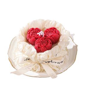 Vela Aromática Romántica para el Día de la Madre o San Valentín, Regalo con Aroma a Peonía, Tulipán y Rosa, Vela de Cera de Soya - Product Image 1