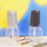 Offre Spéciale – Flacons de 10 ml pour Huile à Ongles, Bouteilles Vides Givrées Transparentes pour Vernis Gel avec Pinceau