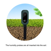 Capteur d'humidité du sol SASWELL Capteur d'humidité du sol sans fil Zigbee Fonctionne avec Zigbee Sprinkler Zigbee Hub