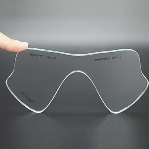 Lentes de buceo de vidrio templado personalizadas de fábrica, miopía, hipermetropía, lentes de vidrio de buceo impermeables y antivaho