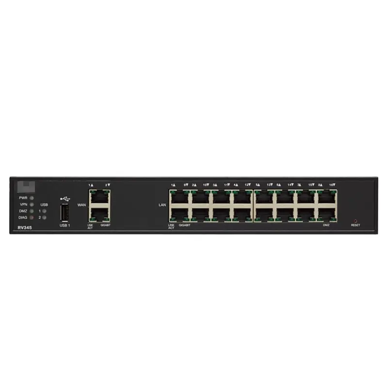 企業VPNルーターRv345-k9-cnギガビット16ネットワークポート