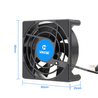 Électronique portable USB Mini ventilateur en plastique de refroidissement radiateur domestique Vontar C1 Plus pour ordinateur PC Ugoos H96 X96 Max HK1 T95 TV Box