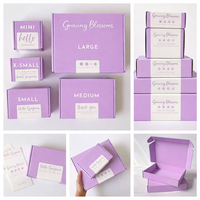 Boîte d'expédition pour vernis à ongles, boîte en carton ondulé personnalisée, boîte d'expédition standard à fermeture automatique, logo personnalisé, vente en gros personnalisée