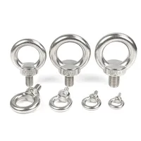 Acier inoxydable Métal Gréement Matériel Meilleur Prix Manilles Tendeur D Anneau Dé Boulons À Oeil S Crochet Câble Clip Vis À Oeil