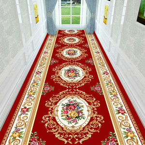 Stile Vintage europeo stampa floreale tappeto da cucina Runner per corridoio, Ready-made lussuoso <span class=keywords><strong>elegante</strong></span> Hotel corridoio Runner tappeto - Product Image 1