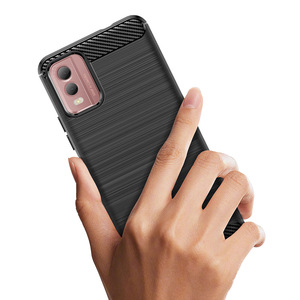 เคสโทรศัพท์ TPU นิ่มแบบคลาสสิกสำหรับ <span class=keywords><strong>Nokia</strong></span> XR21 C32 C31 <span class=keywords><strong>X30</strong></span> G400 C21 G100พลัสเคสคาร์บอนไฟเบอร์กันกระแทก - Product Image 5