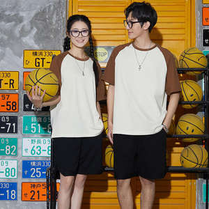 T-shirt décontracté surdimensionné en coton 100% 260 GSM, manches raglan, personnalisable avec logo, style streetwear pour hommes – Vente en gros - Product Image 2