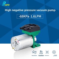 Pompe à vide micro Pengpu G2DC 6V -68 kPa, petite pompe à air électrique sans huile à haute pression négative pour échantillonnage