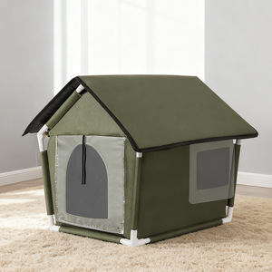 Outdoor small and <b>medium</b>-sized <b>dog</b> kennels, stray cat kennels, outdoor waterproof and rainproof pet houses, universal pet - Product Image 3