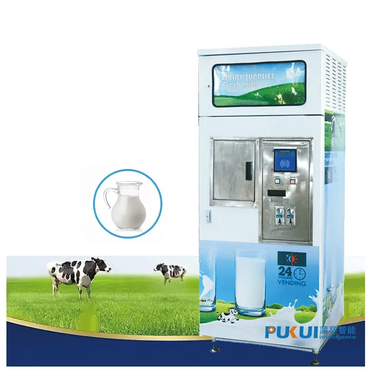 Distributori automatici automatici del distributore automatico del latte di bancomat a gettoni per latte