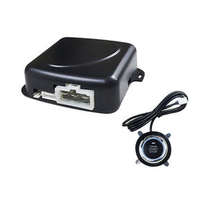 نظام إنذار عالمي للسيارة 12 فولت مع زر تشغيل/إيقاف ونظام إشعال بدون مفتاح، طقم تحويل معدني لا يشمل المفتاح عن بعد - Product Image 3