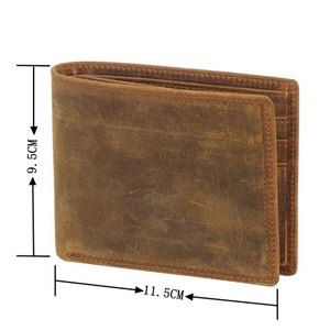 Crazy Horse <b>Wallet</b> for Men Bifold Custom Leather <b>Wallet</b> Leather <b>Wallet</b> Men - Product Image 6