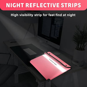 Sac à monnaie imperméable et ignifuge avec doublure en aluminium, pochette de rangement ignifuge sécurisée avec fermeture éclair pour documents et espèces - Product Image 6