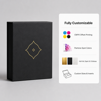 Boîte cadeau rigide personnalisée avec impression, fermeture magnétique, insert en EVA, emballage de luxe pour la vente au détail